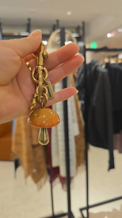 Coach Mushroom Bag Charm