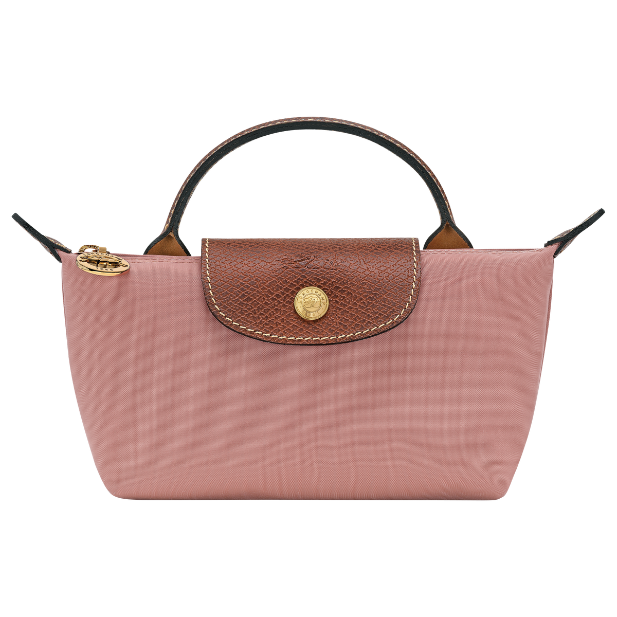 Longchamp Mini Crossbody Bag Peach - Recycled Canvas