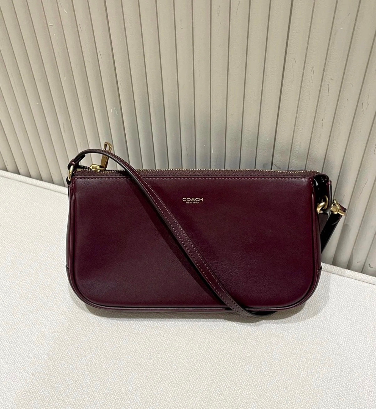 Coach Plaza 22 Bag - Maple