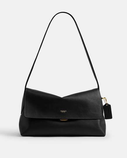 Coach Chelsea 30 Shoulder Bag with Strap - Black