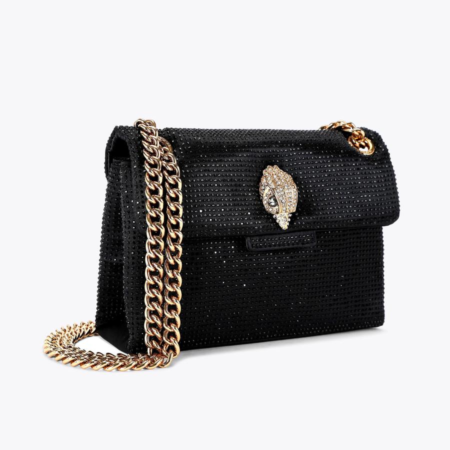 Kurt Geiger Kensington Crystal Bag Small - Black
