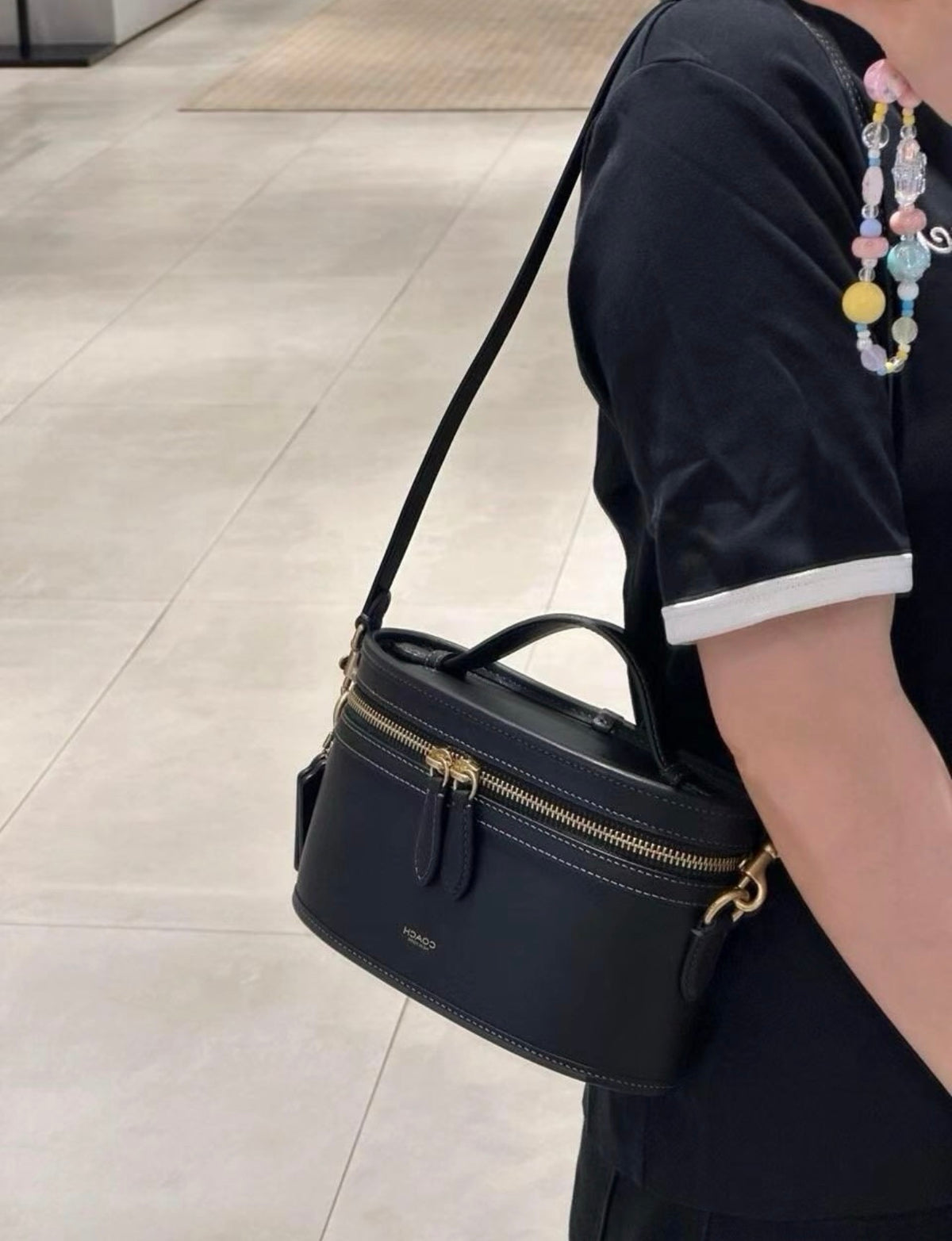 Coach Trail Bag -Black