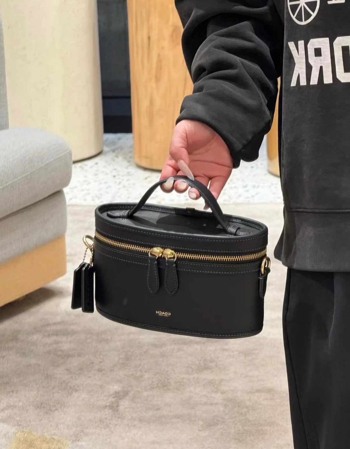 Coach Trail Bag -Black
