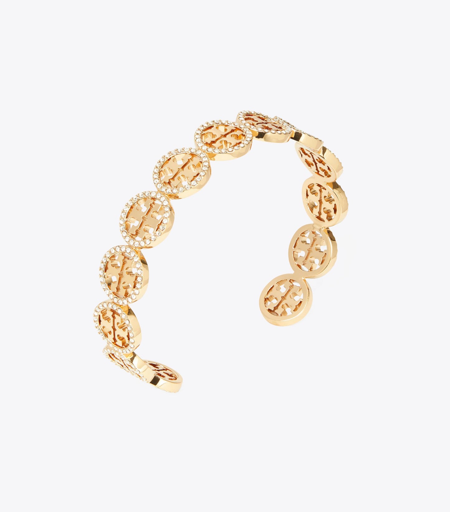 Toryburch Miller Pave Cuff - Gold