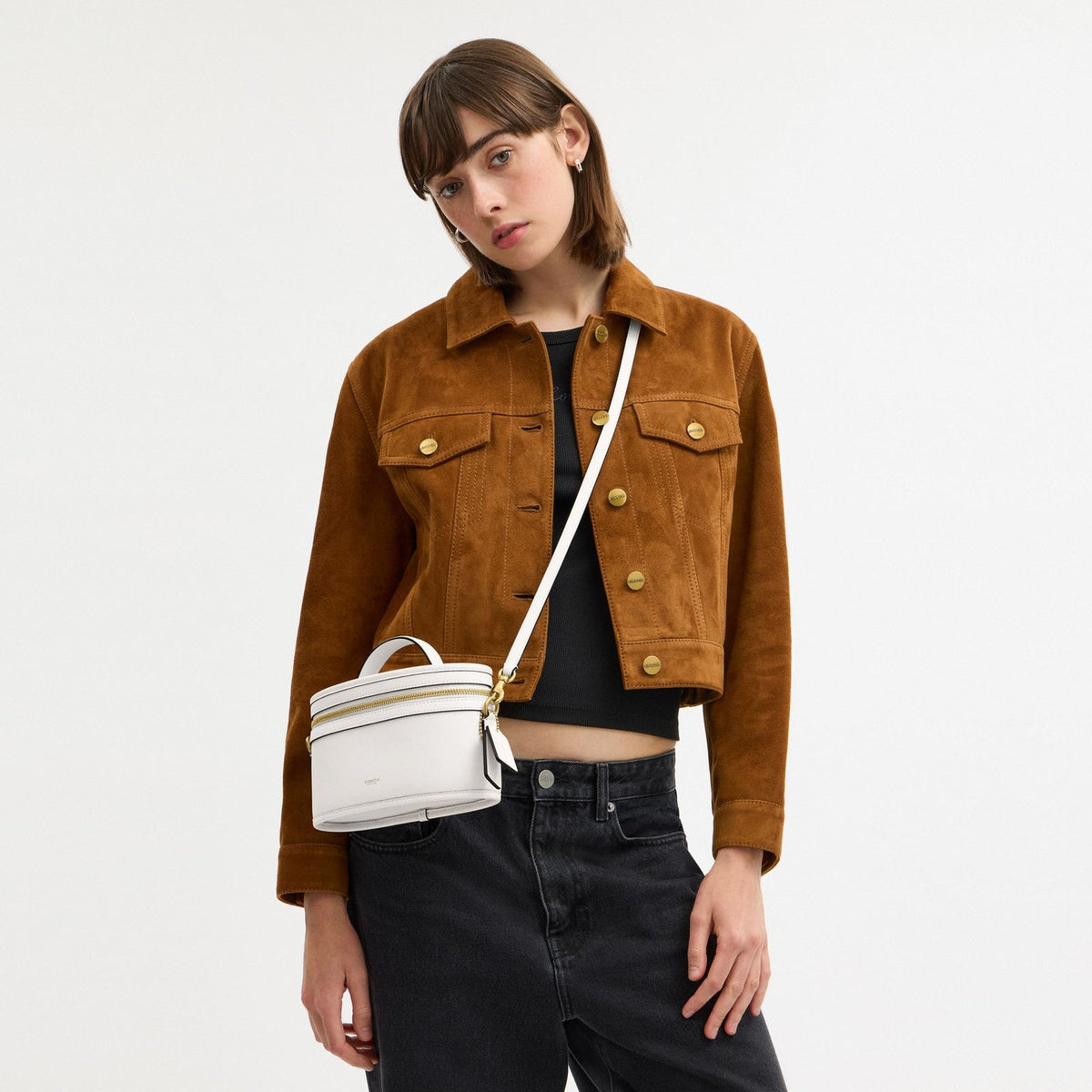 Coach Trail Bag - White