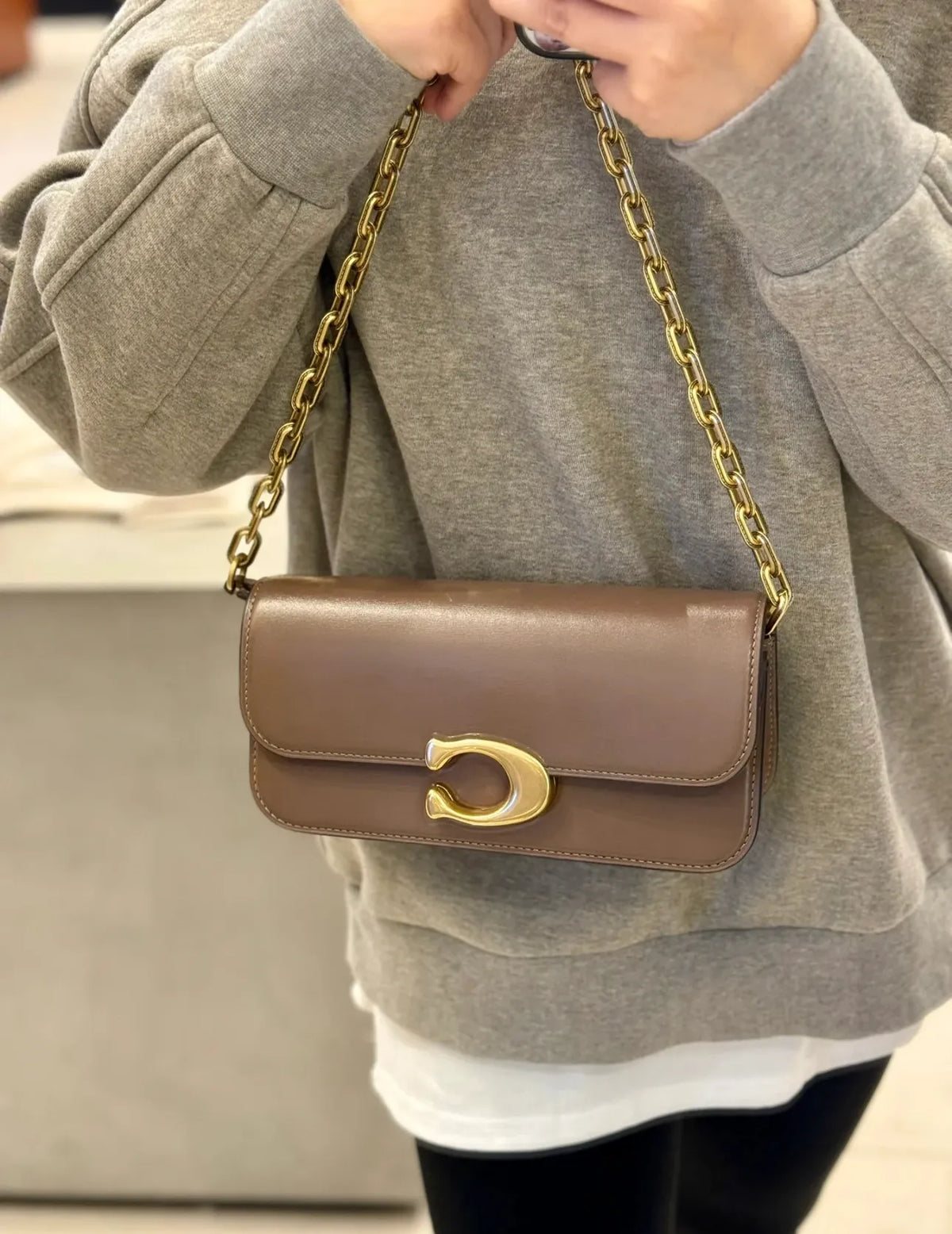 Coach Idol Bag 23 - Darkstone