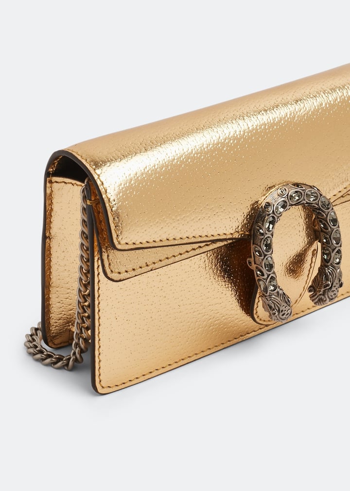 Guc*i Dionysus Genuine leather - Gold