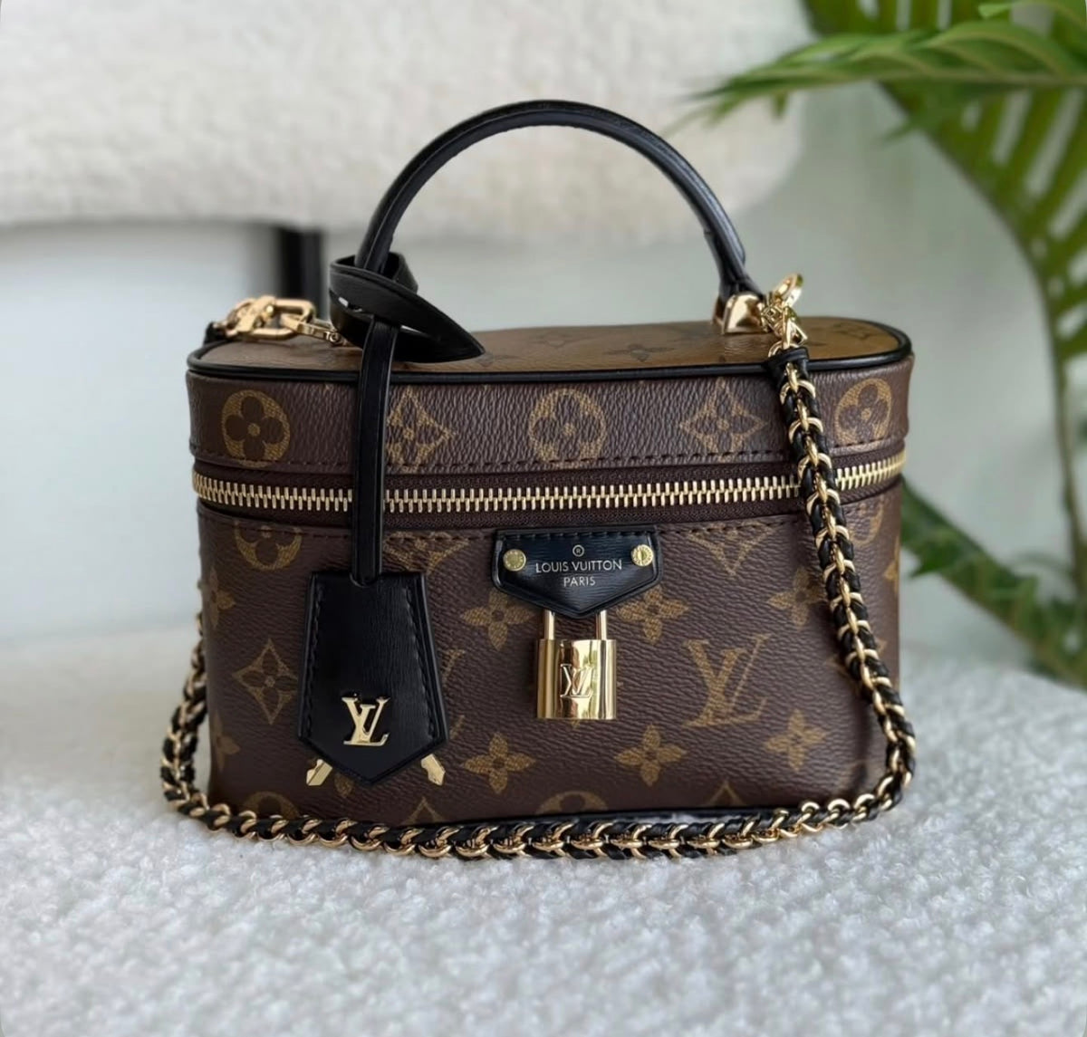 LV Vanity Bag with complete packaging