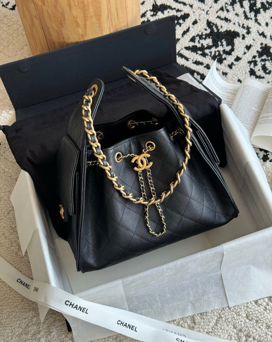 Chan*l Hobo 25 Small Bag with Complete Box Packaging