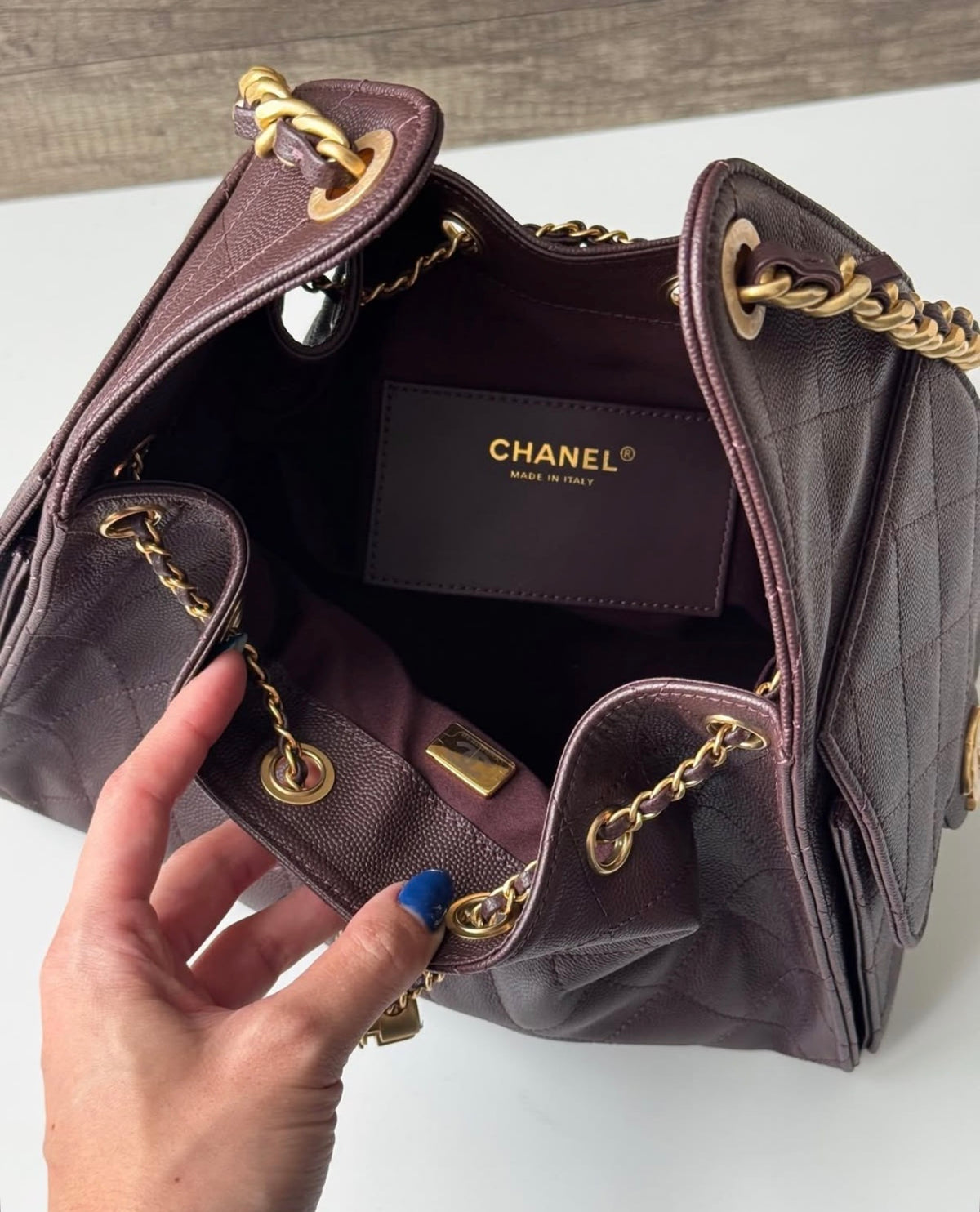 Chan*l Hobo 25 Small Bag with Complete Box Packaging