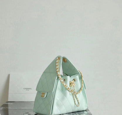 Chan*el Hobo 25 Small Bag with Complete Box Packaging