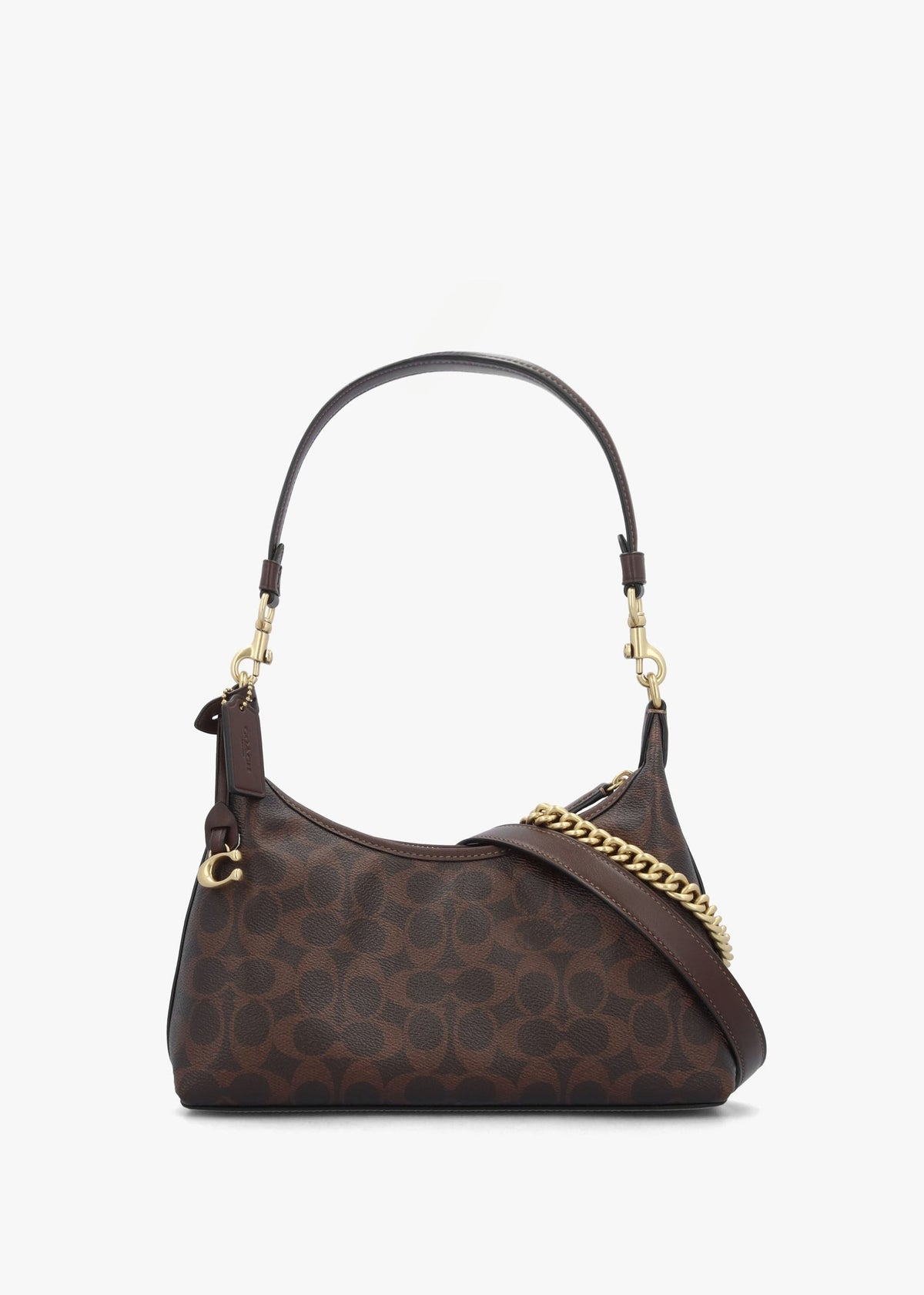 Coach Juliet Shoulder Bag 25 Maple Canvas Signature