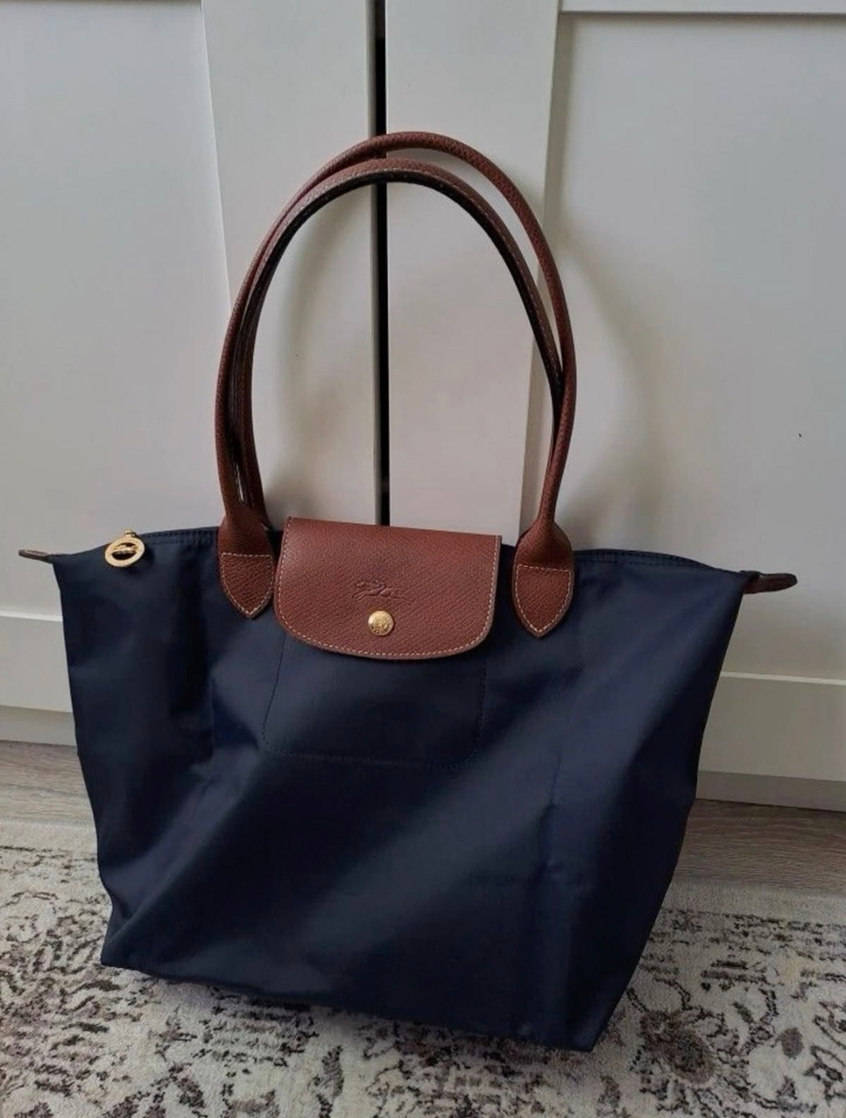 LC Medium Tote - Navy Blue