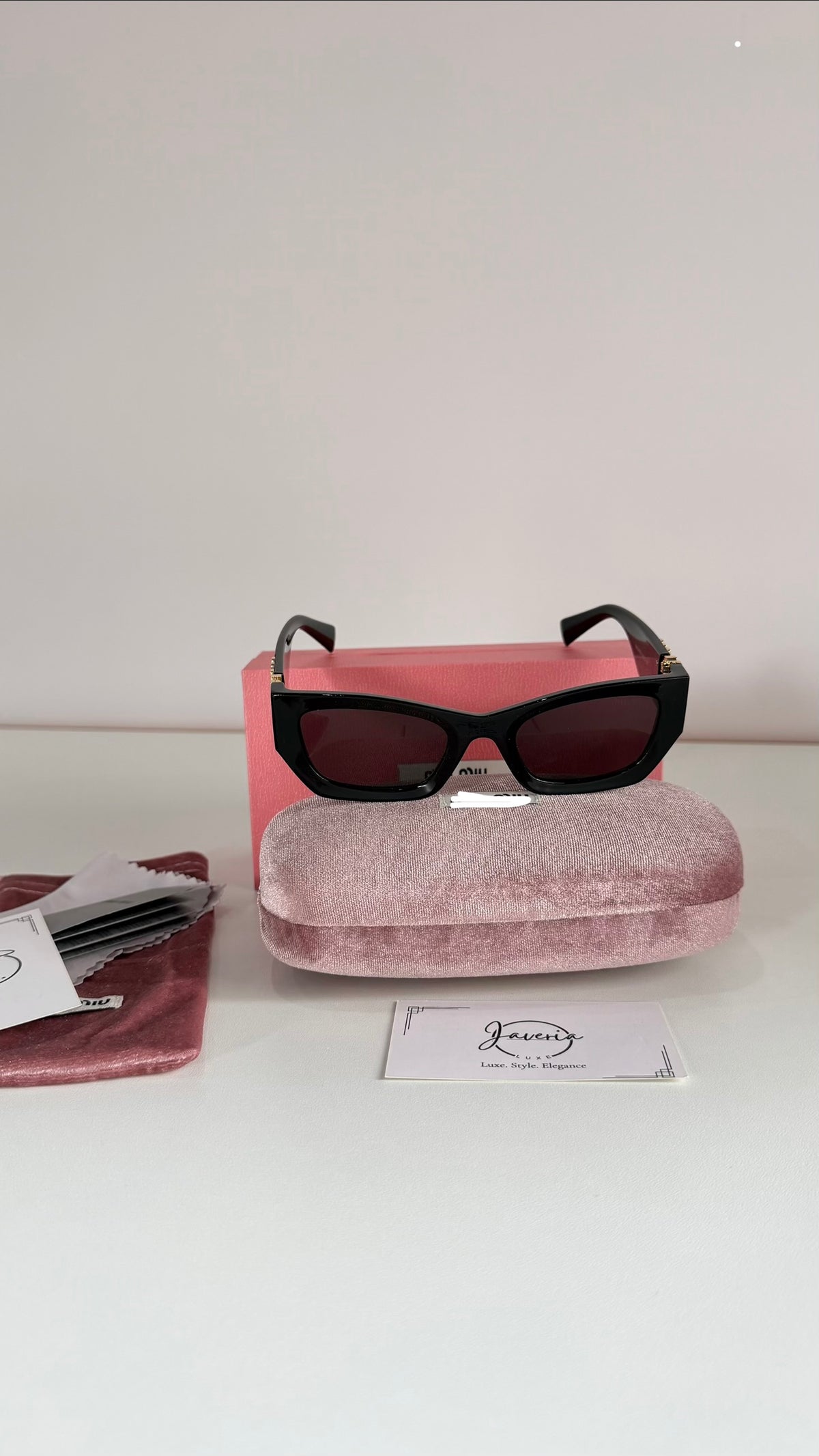 Miu Miu Sunglasses With Complete Packaging