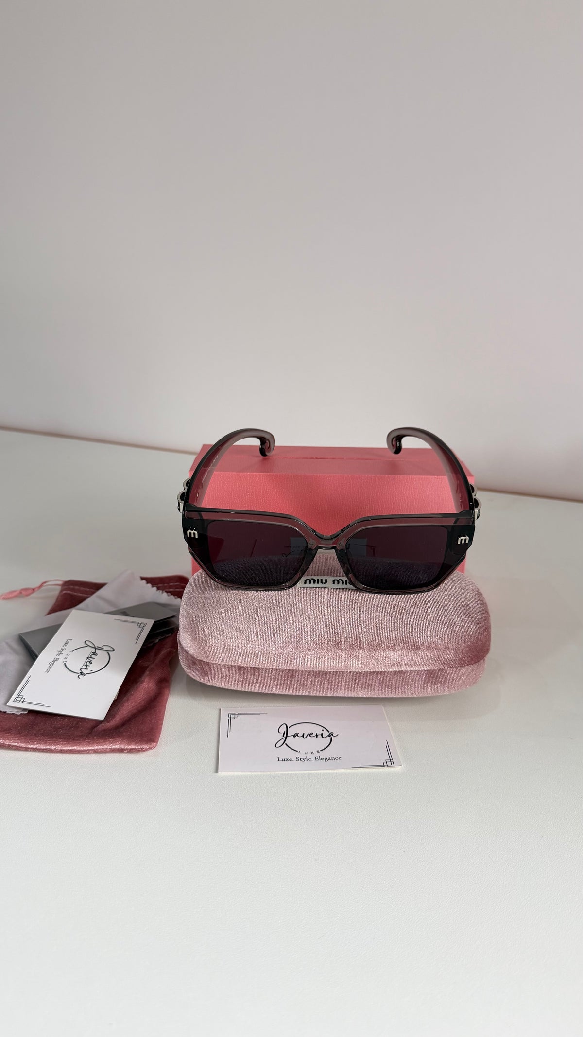 Miu Miu Sunglasses With Complete Packaging
