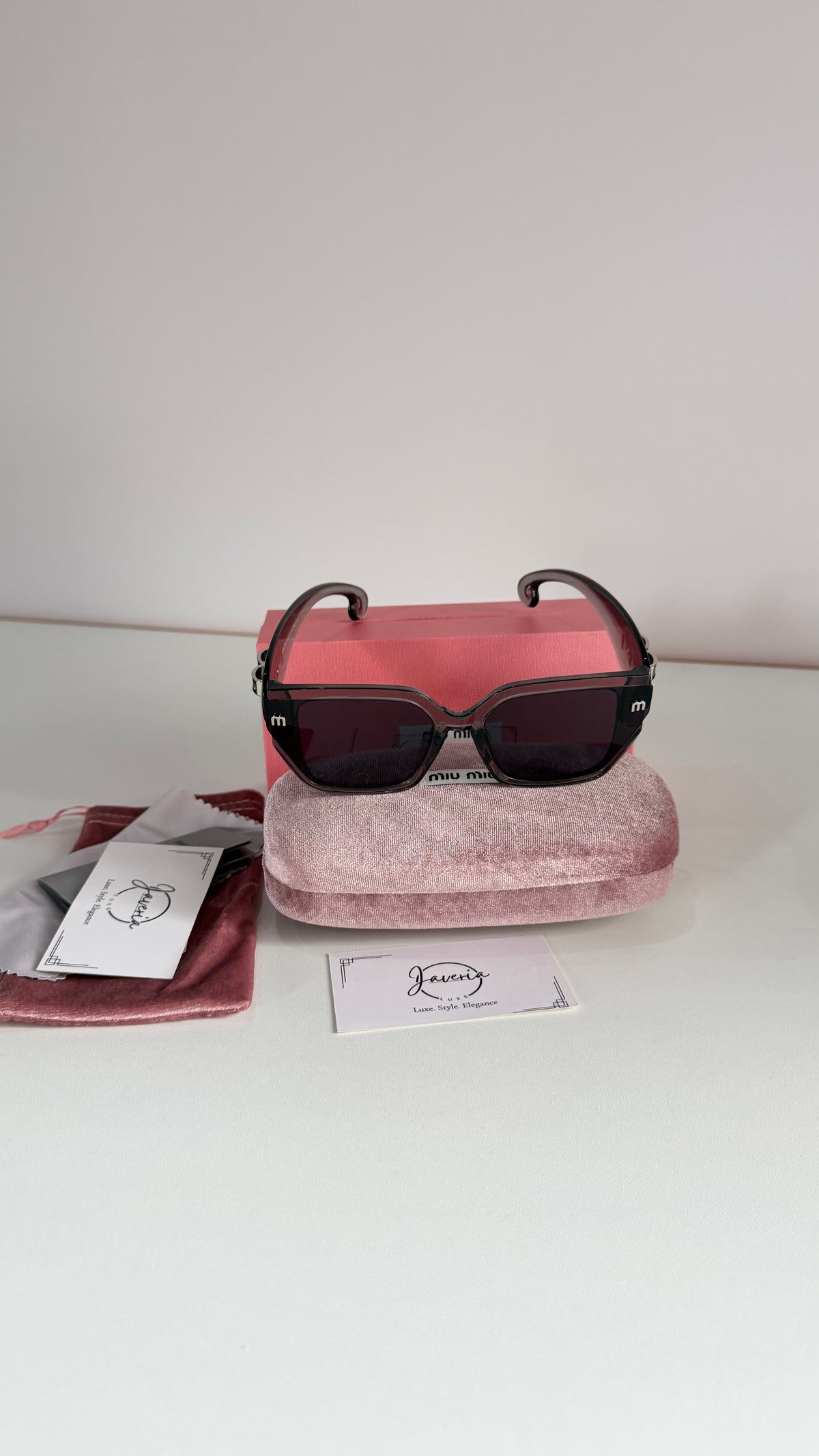 Miu Miu Sunglasses With Complete Packaging