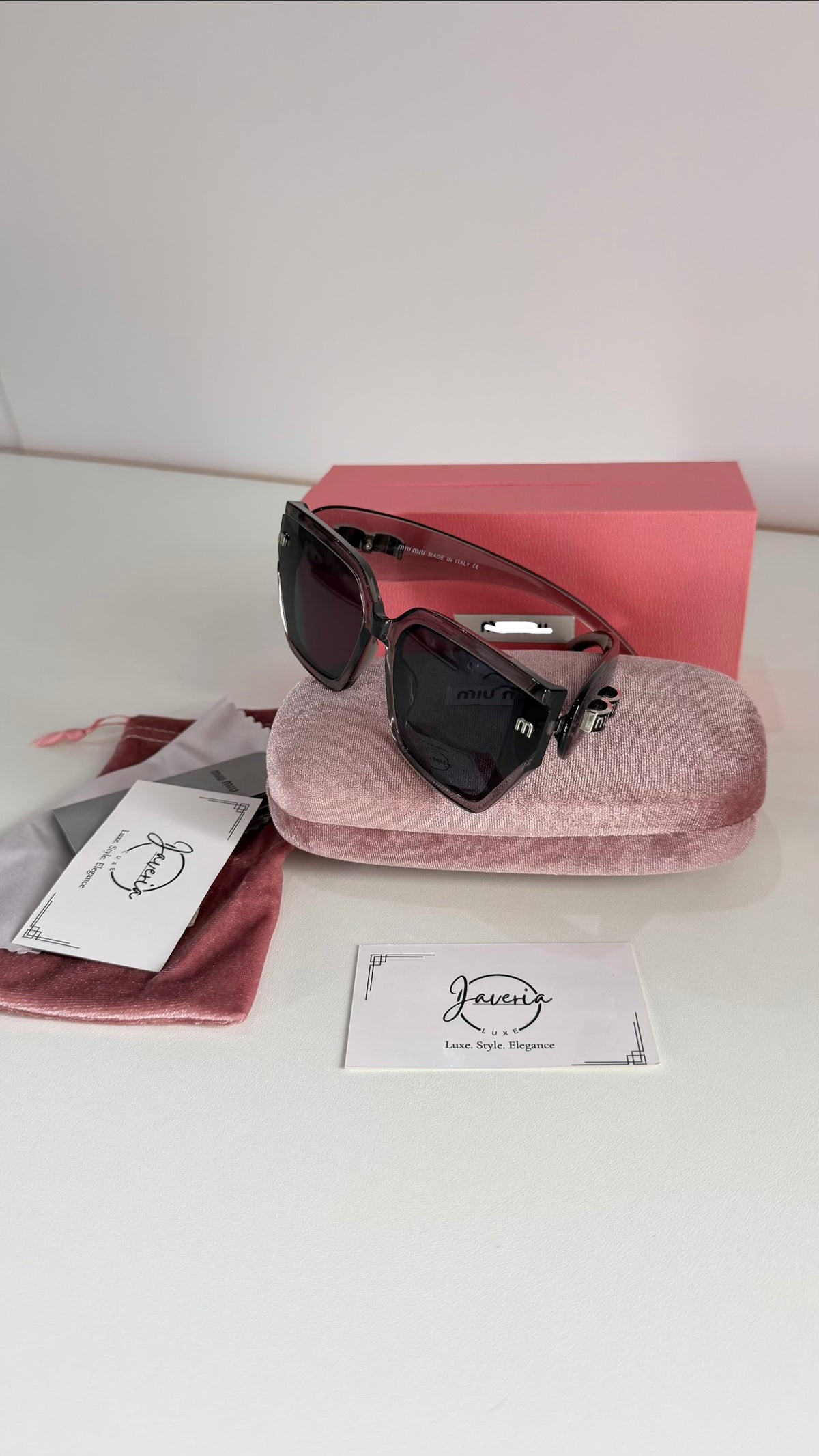 Miu Miu Sunglasses With Complete Packaging
