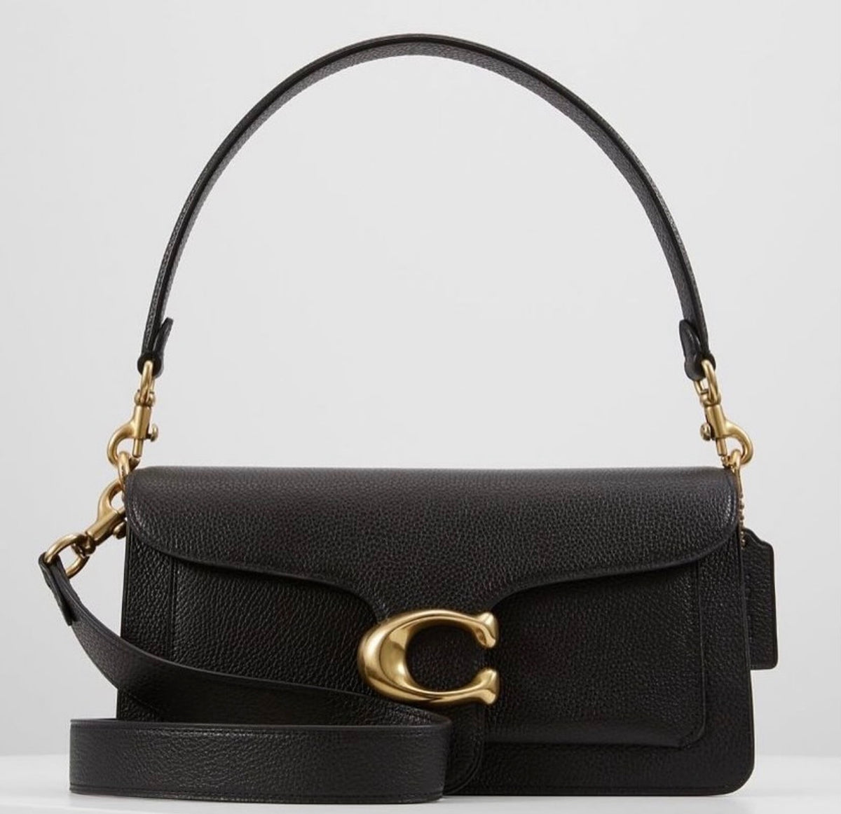 Tabby 26 Genuine Leather Bag - Black