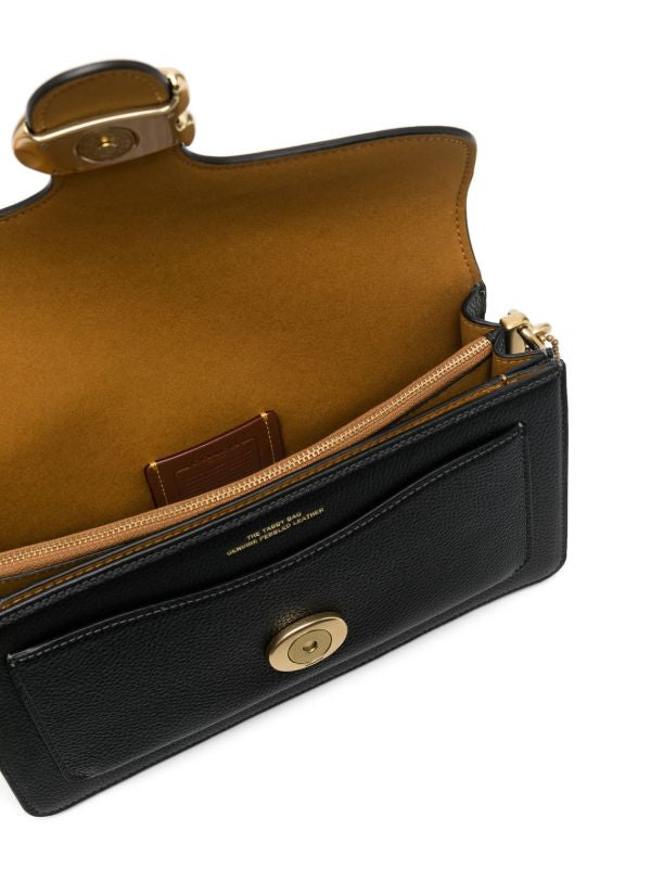 Tabby 26 Genuine Leather Bag - Black