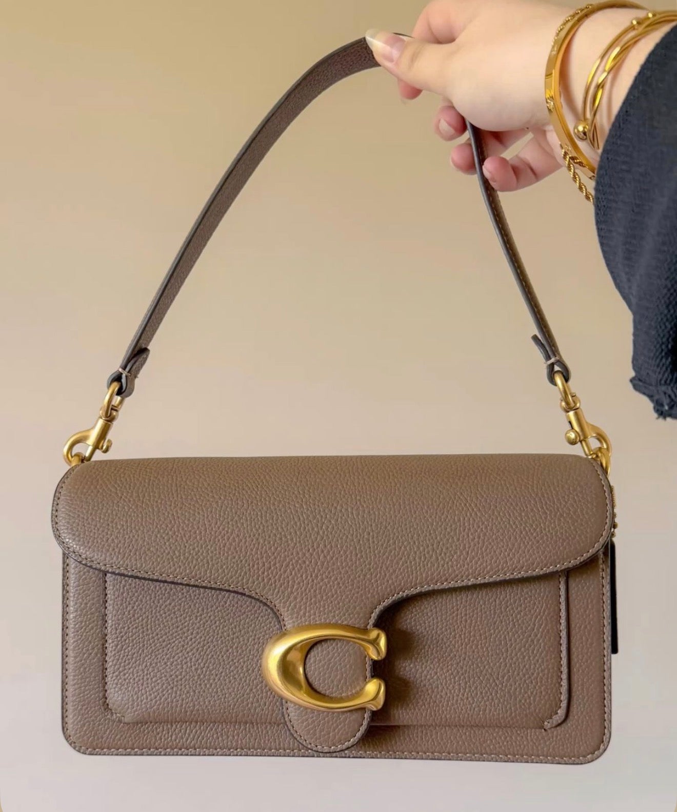Coach Tabby 26 - Darkstone (Genuine Leather)