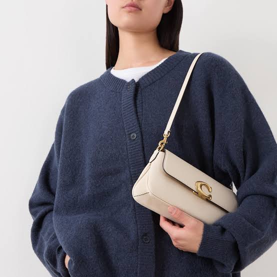 Coach Jet Shoulder Bag - Chalk White