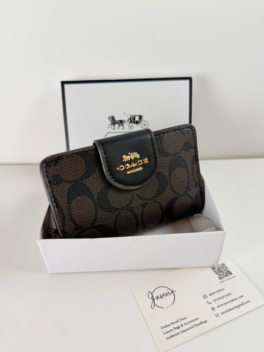 Coach Wallet - Coffee Brown