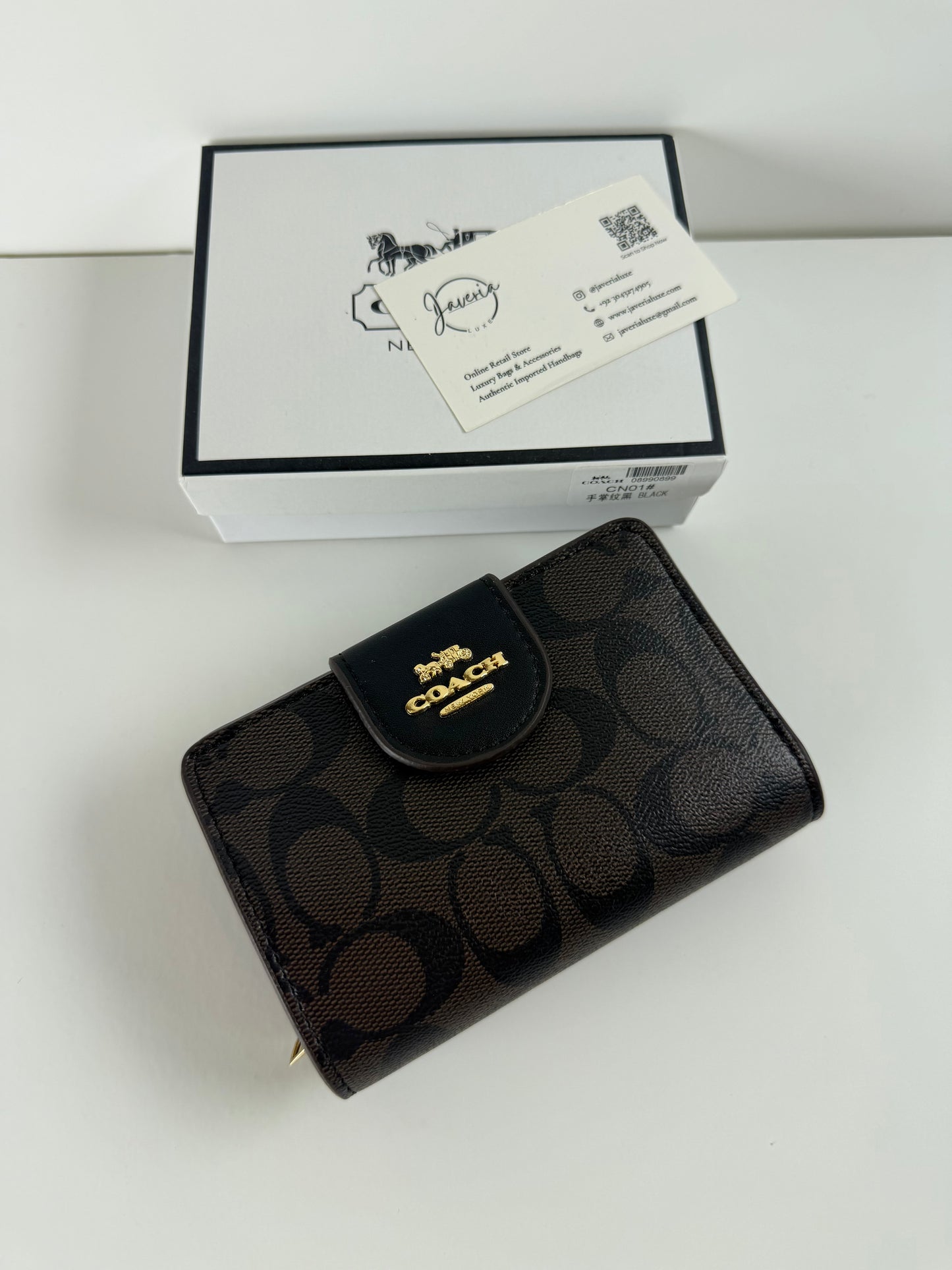 Coach Wallet - Coffee Brown