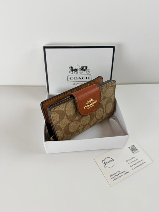 Coach Wallet - Camel Brown