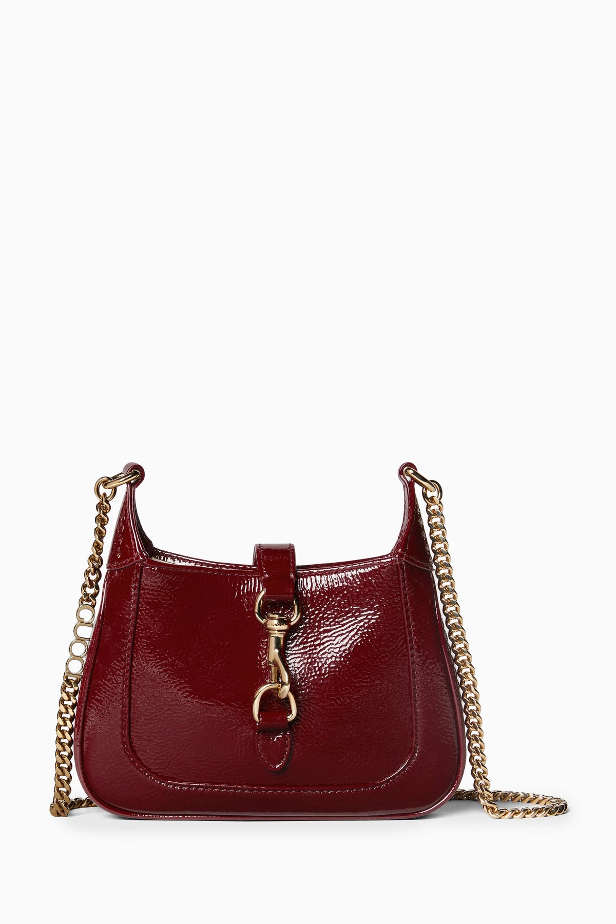 Guc*i Jackie Notte Mini Bag - Burgundy