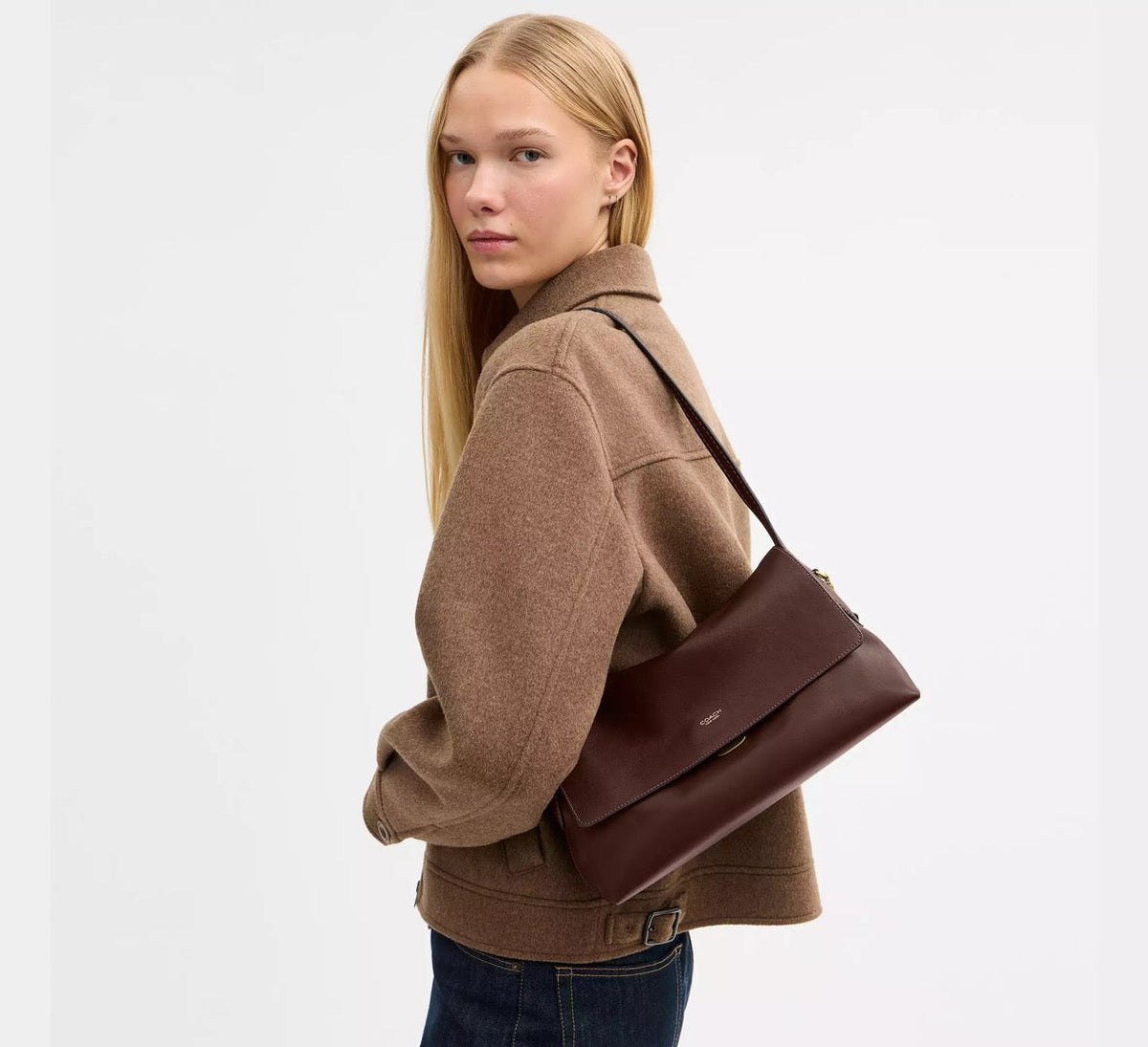 Coa*h Chelsea 30 Shoulder Bag with Straps - Maple