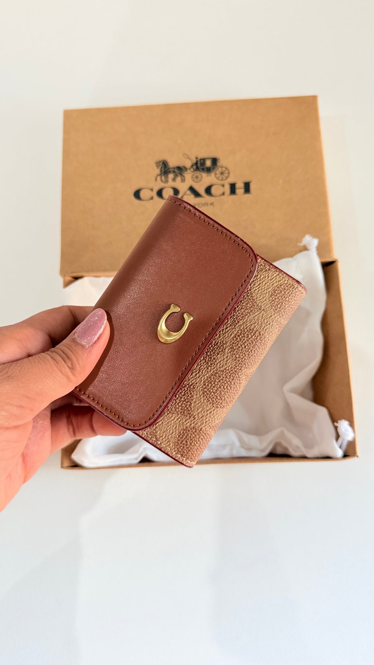 Coach Essential Cardholder Wallet Brown