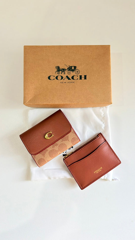Coach Essential Cardholder Wallet Brown