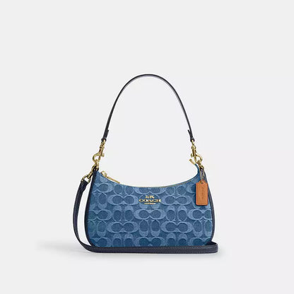 Teri Shoulder Bag In Signature Denim