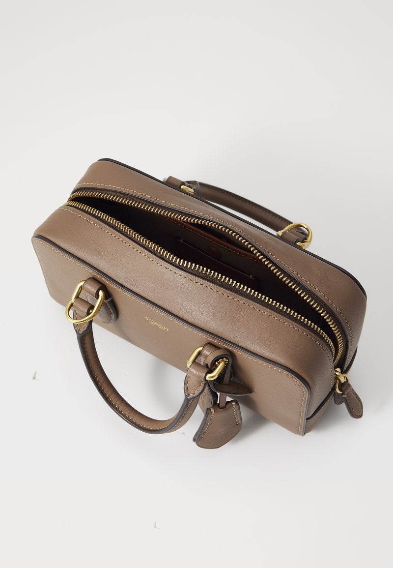Coach Bowery Satchel 22 Bag - Darkstone
