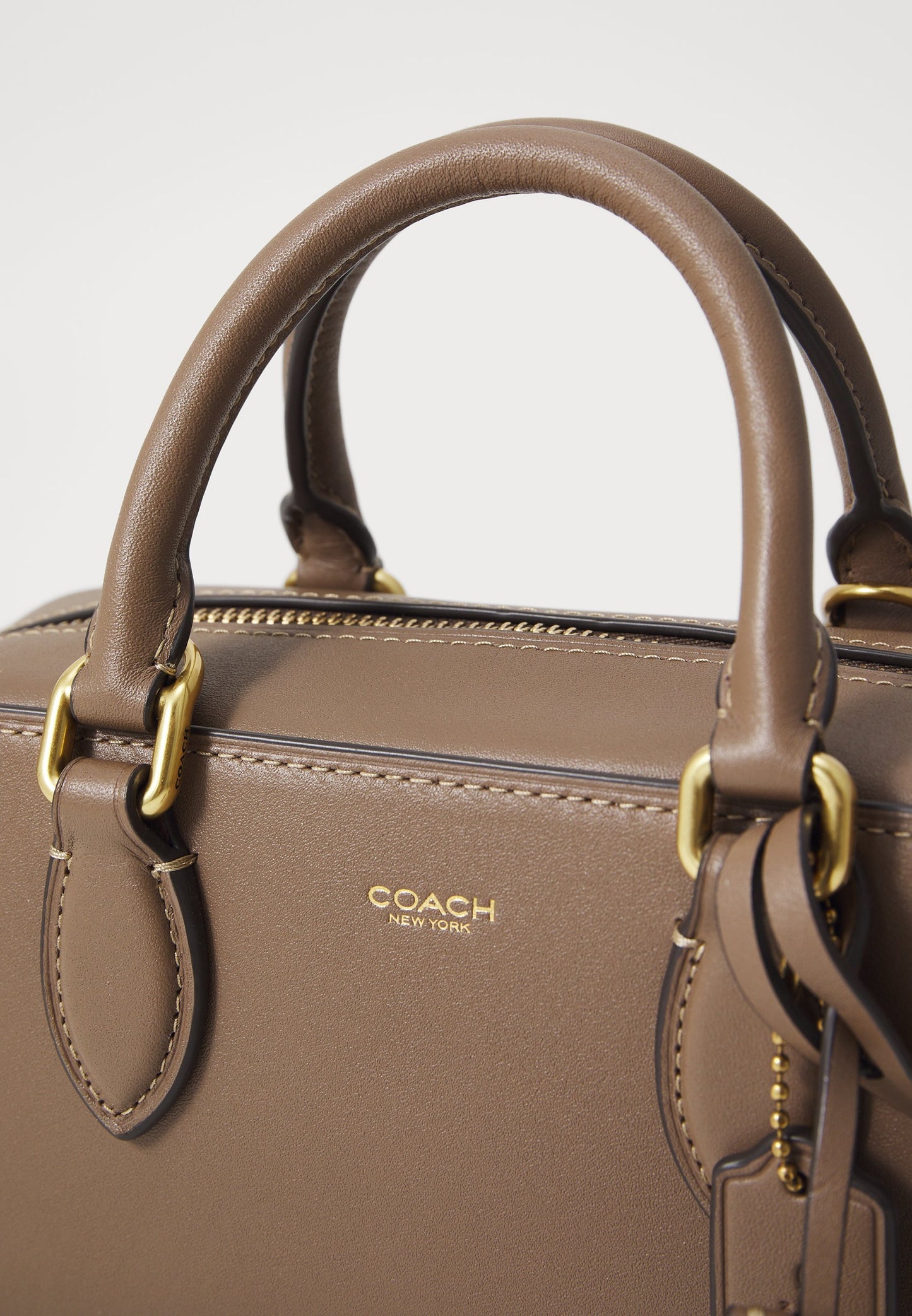 Coach Bowery Satchel 22 Bag - Darkstone