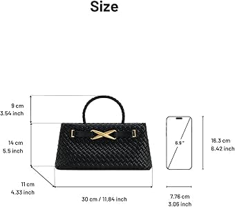 JW PEI Elora Woven Tote Bag - Black