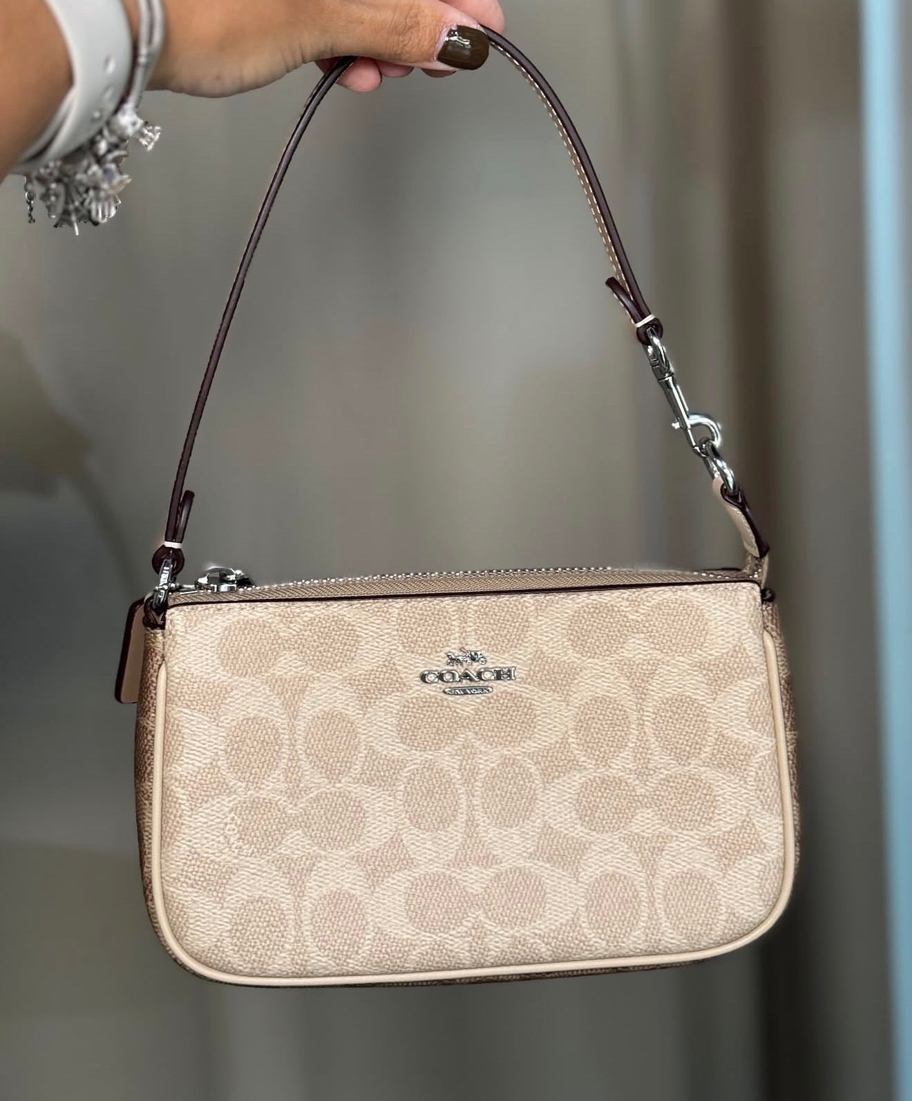 Coach Nolita 19 In Signature Canvas