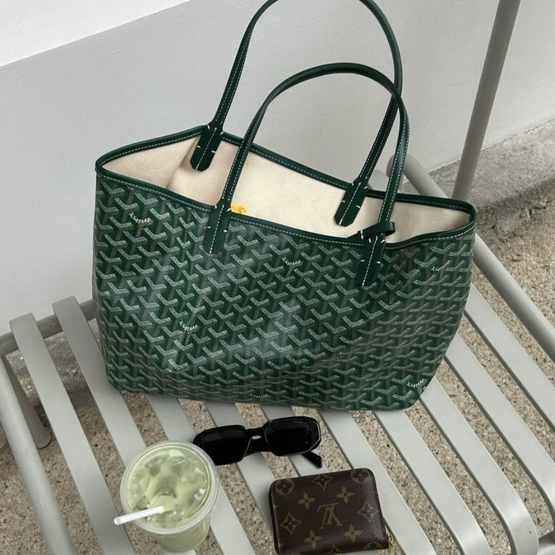 Goy*rd Medium Tote Bag - Green
