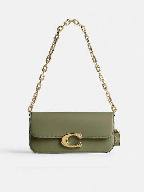 Coach Idol Bag 23 - Olive Green