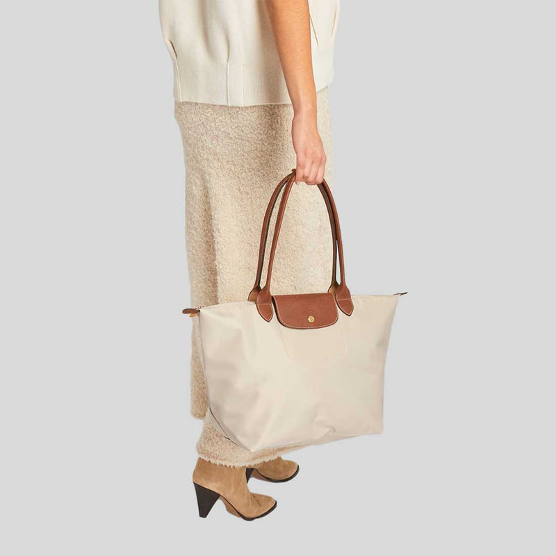 Longchamp  Large Le Pliage tote bag (Beige)