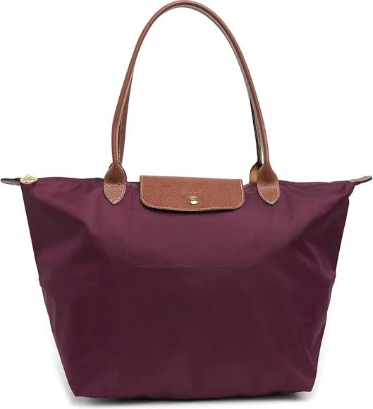 Longchamp  Large Le Pliage tote bag (Maroon)