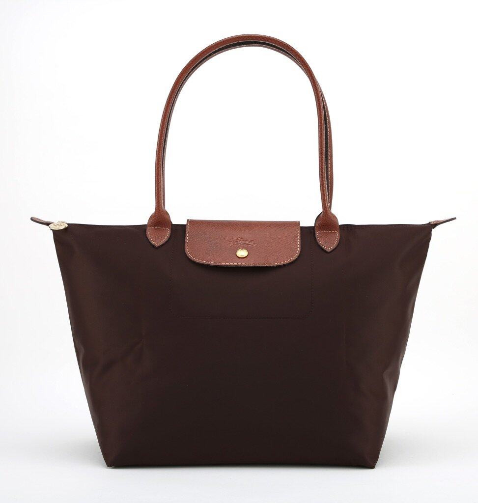 Longchamp  Large Le Pliage tote bag (Dark Brown)