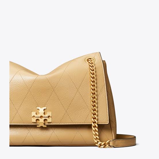 Charlie Medium Quilted Leather Shoulder Bag - Pecan
