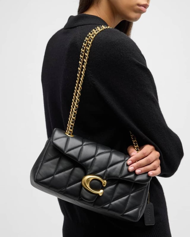 Coach Quilted Tabby 26 - Black