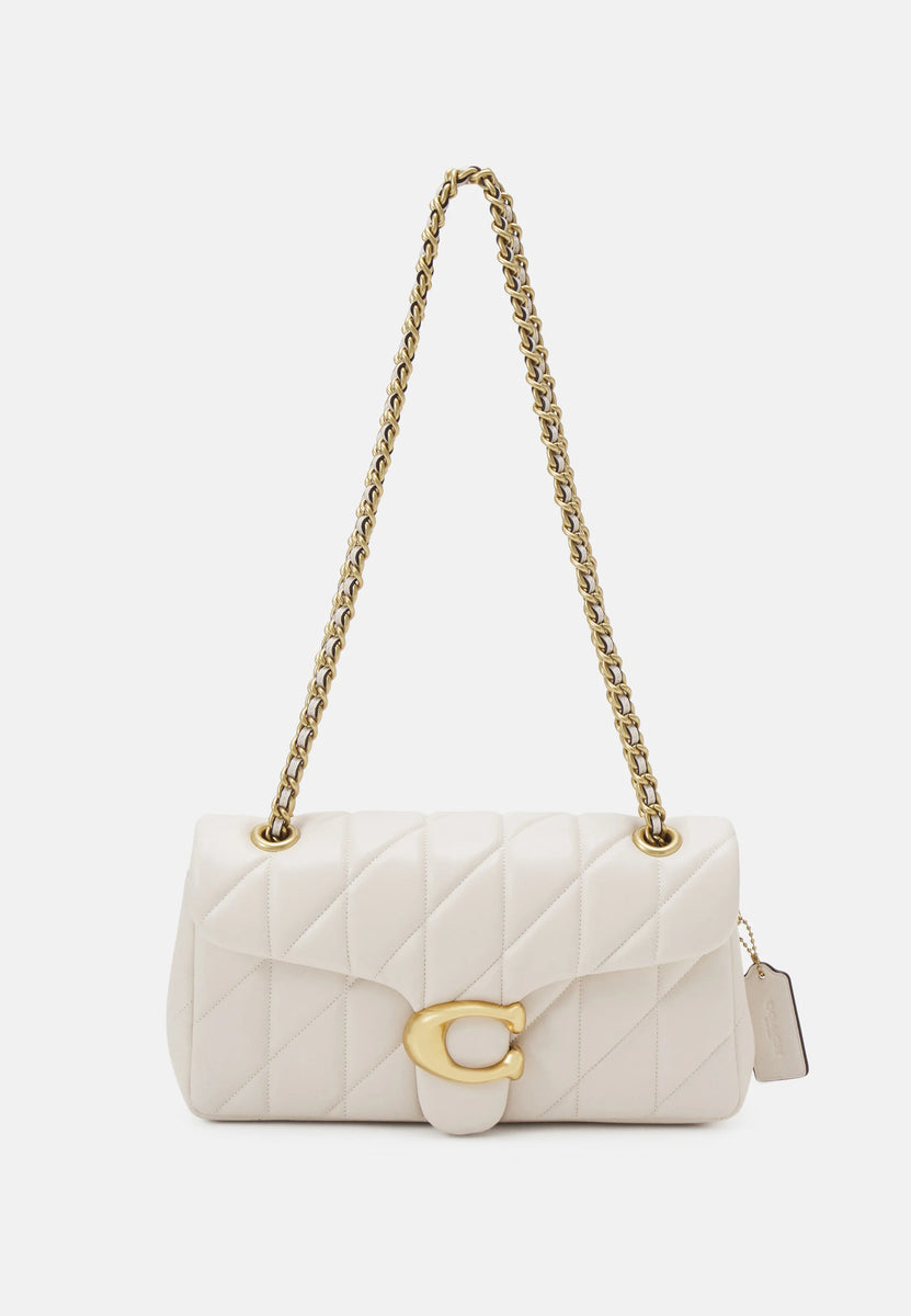 Coach Quilted Tabby 26 - Chalk White