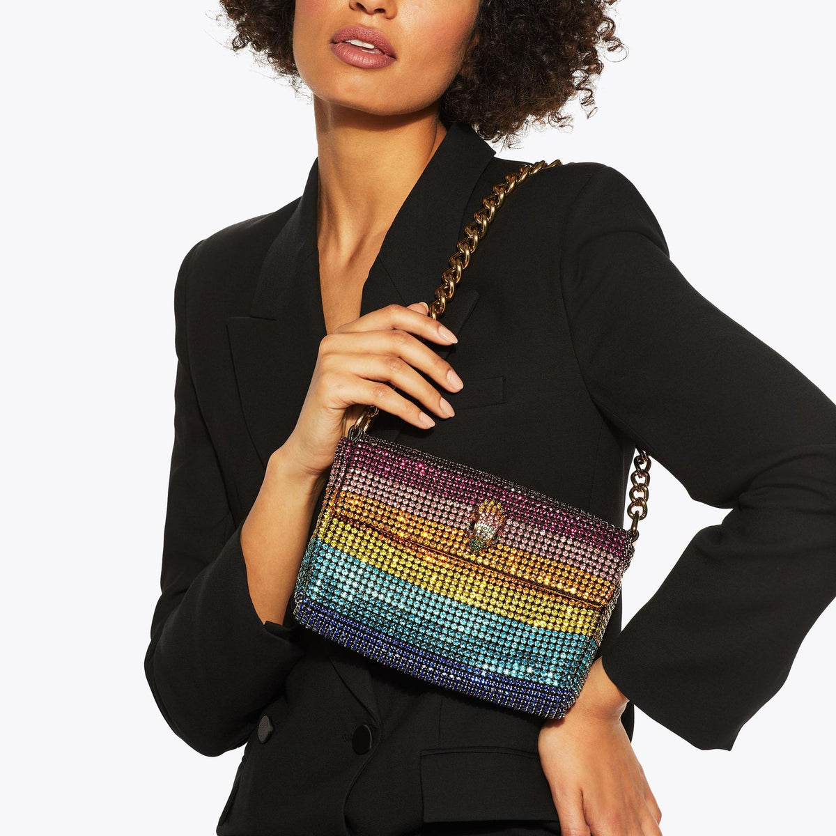 KG Small Party Shoulder Bag - Rainbow