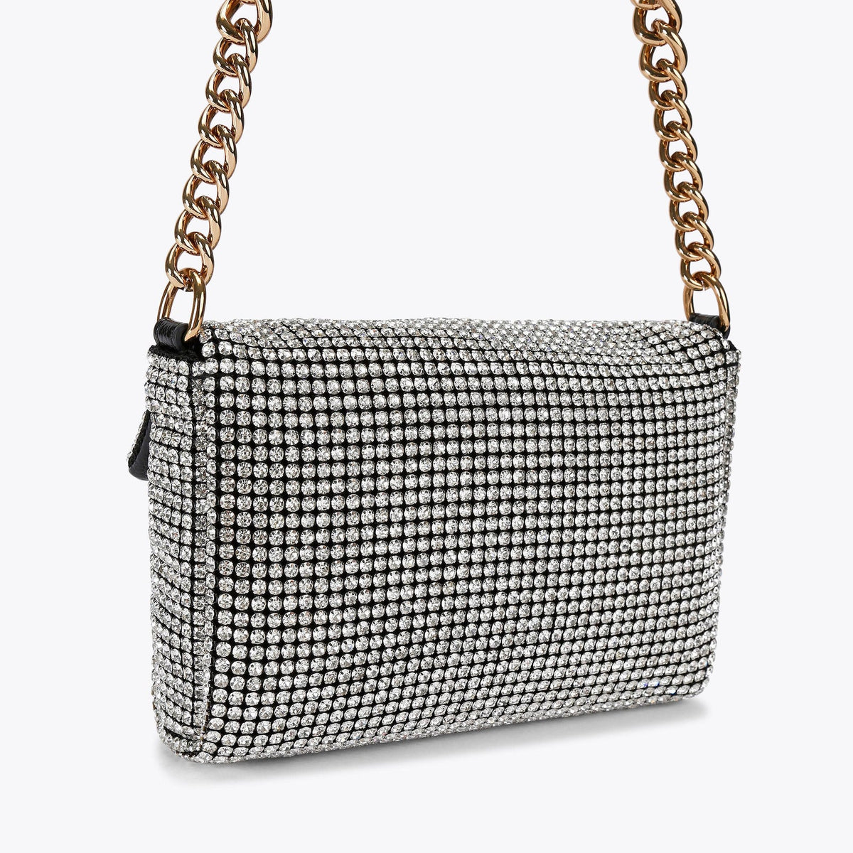 KG Small Party Shoulder Bag - Silver