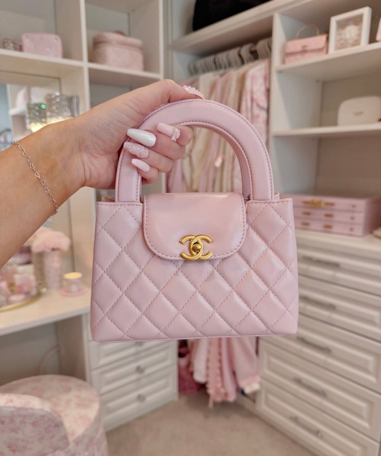 Chanel Small Kelly Bag - Pink