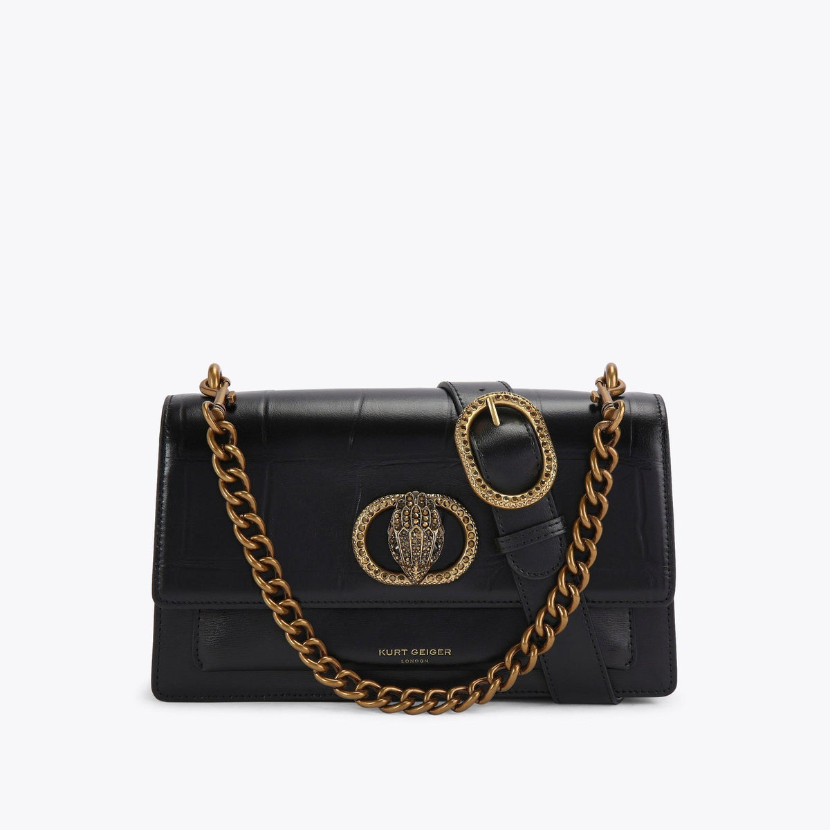 KG Chelsea East West Bag - Black