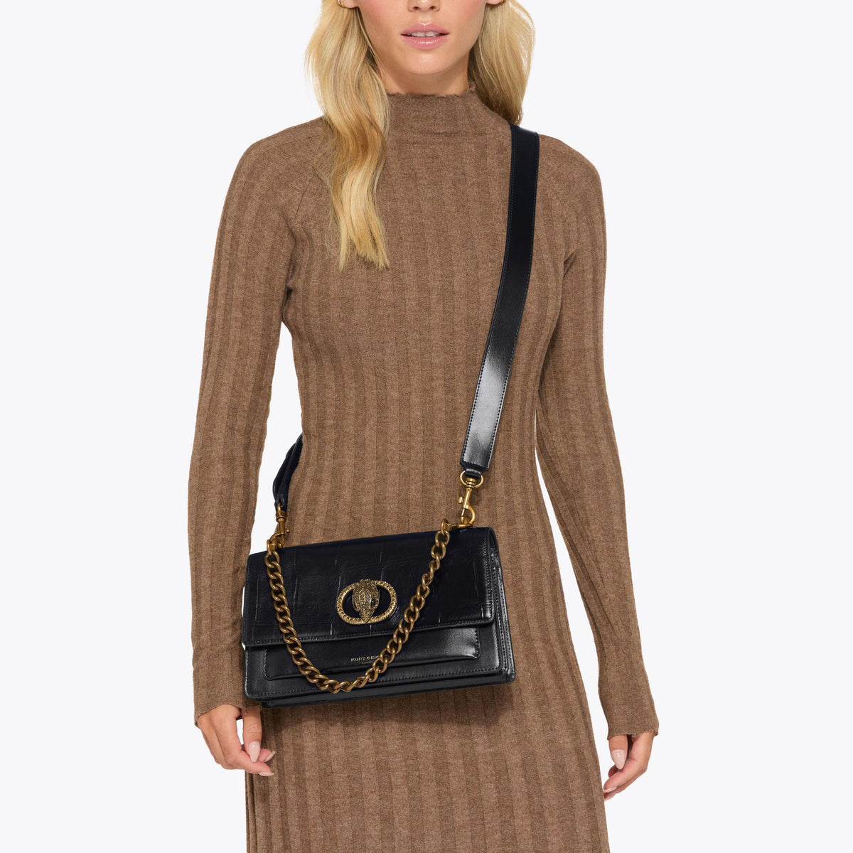 KG Chelsea East West Bag - Black